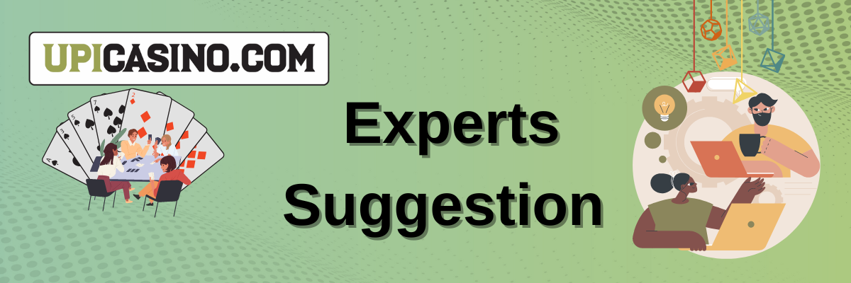 Experts Suggestion